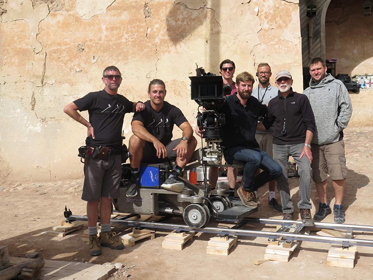 Chris Menges (second from left) and camera crew  in Morocco .jpg