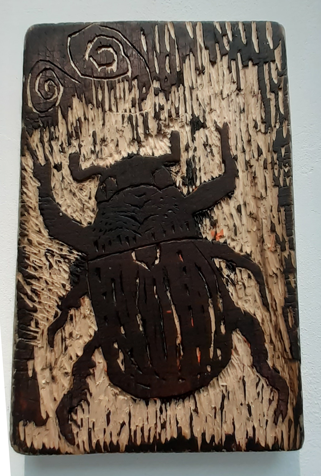 Ismael Rodriguez wood cut beetle