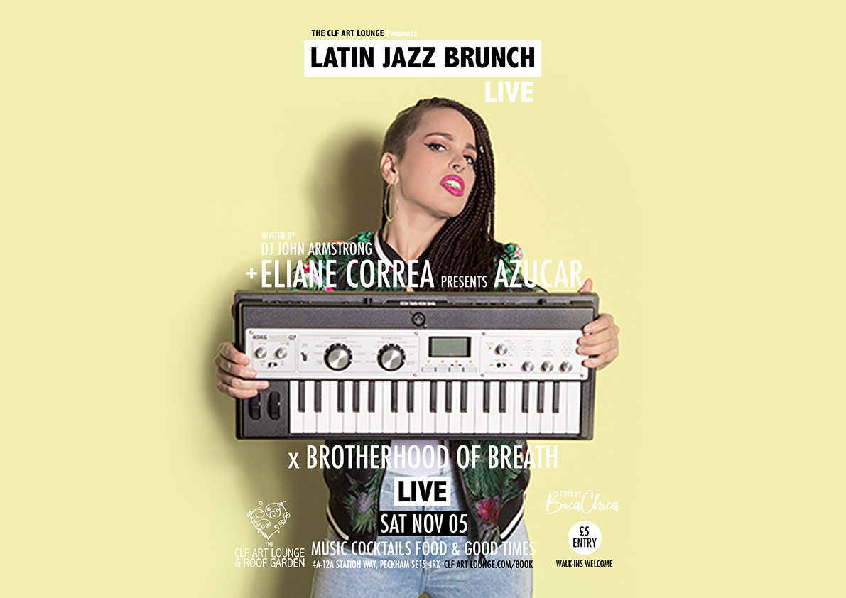 Latin Jazz Brunch Live with Eliane Correa presents Azucar x Brotherhood Of Breath (Live)