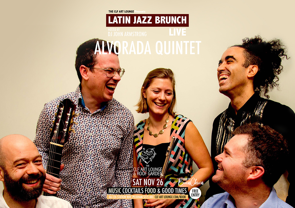 Special guests The ALVORADA QUINTET (Live)