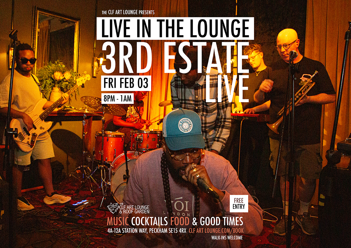 Fri Feb 03 - 3rd Estate Live In The Lounge, Free Entry