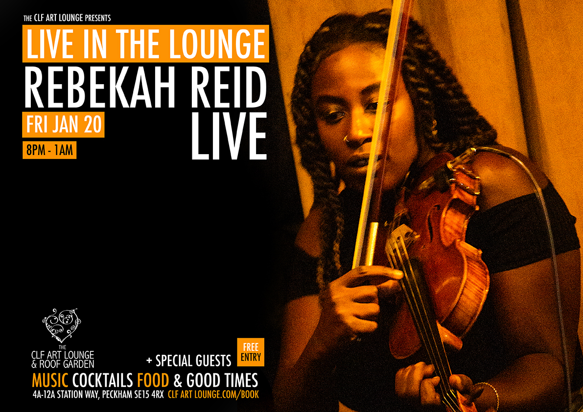 Fri Jan 20 - Rebekah Reid & Special Guests Live In The Lounge, Free Entry