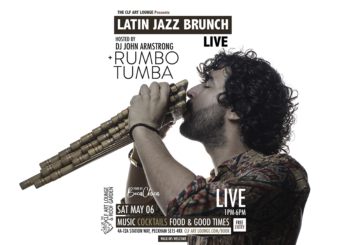 We take a latin-spired journey across the native soundscape of south America with 2 live sets from Argentinian Maestro Rumbo Tumba (Live) on the roof 