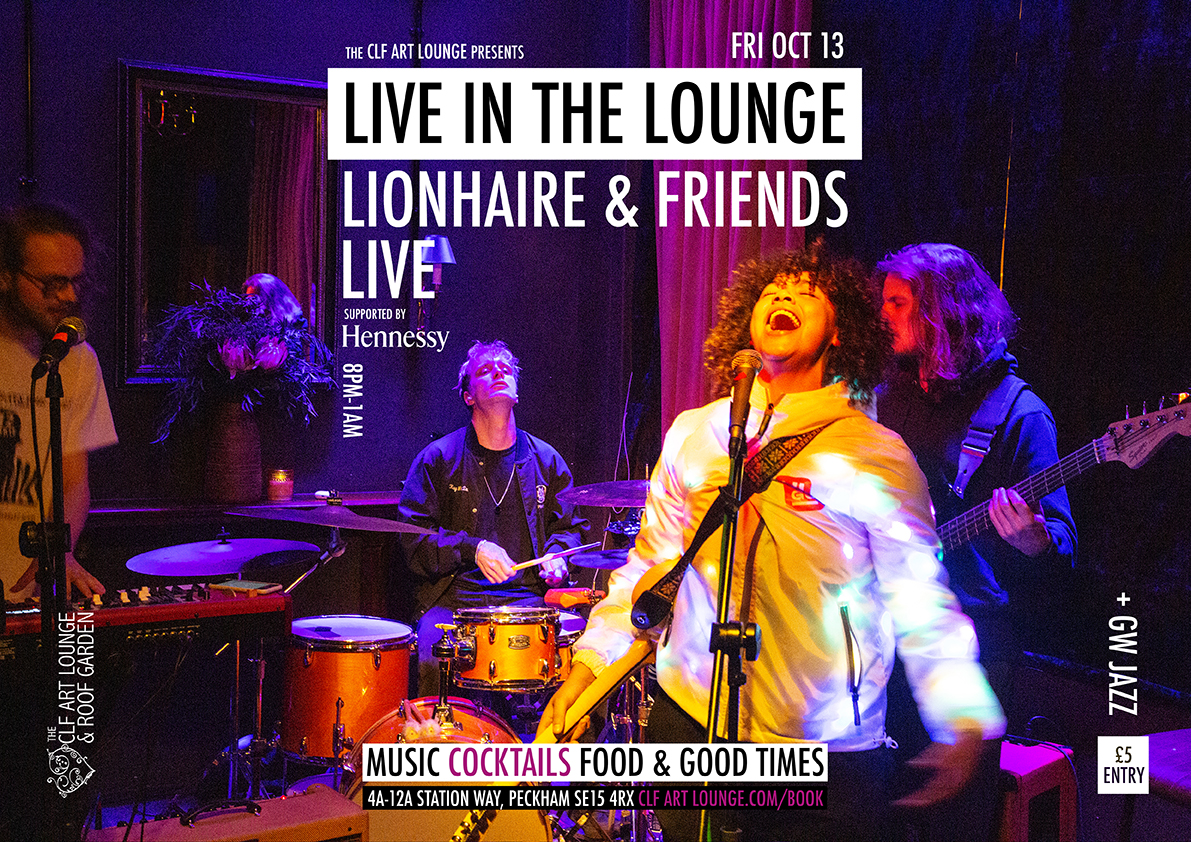 Fri Oct 13 - Lionhaire & Friends Live In The Lounge