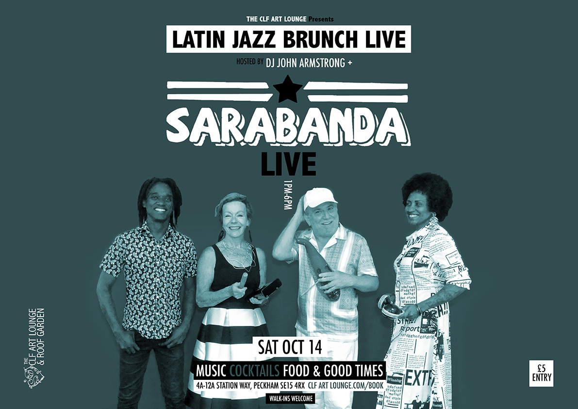 Sat Oct 14 - Latin Jazz Brunch Live with Sarabanda (Live)