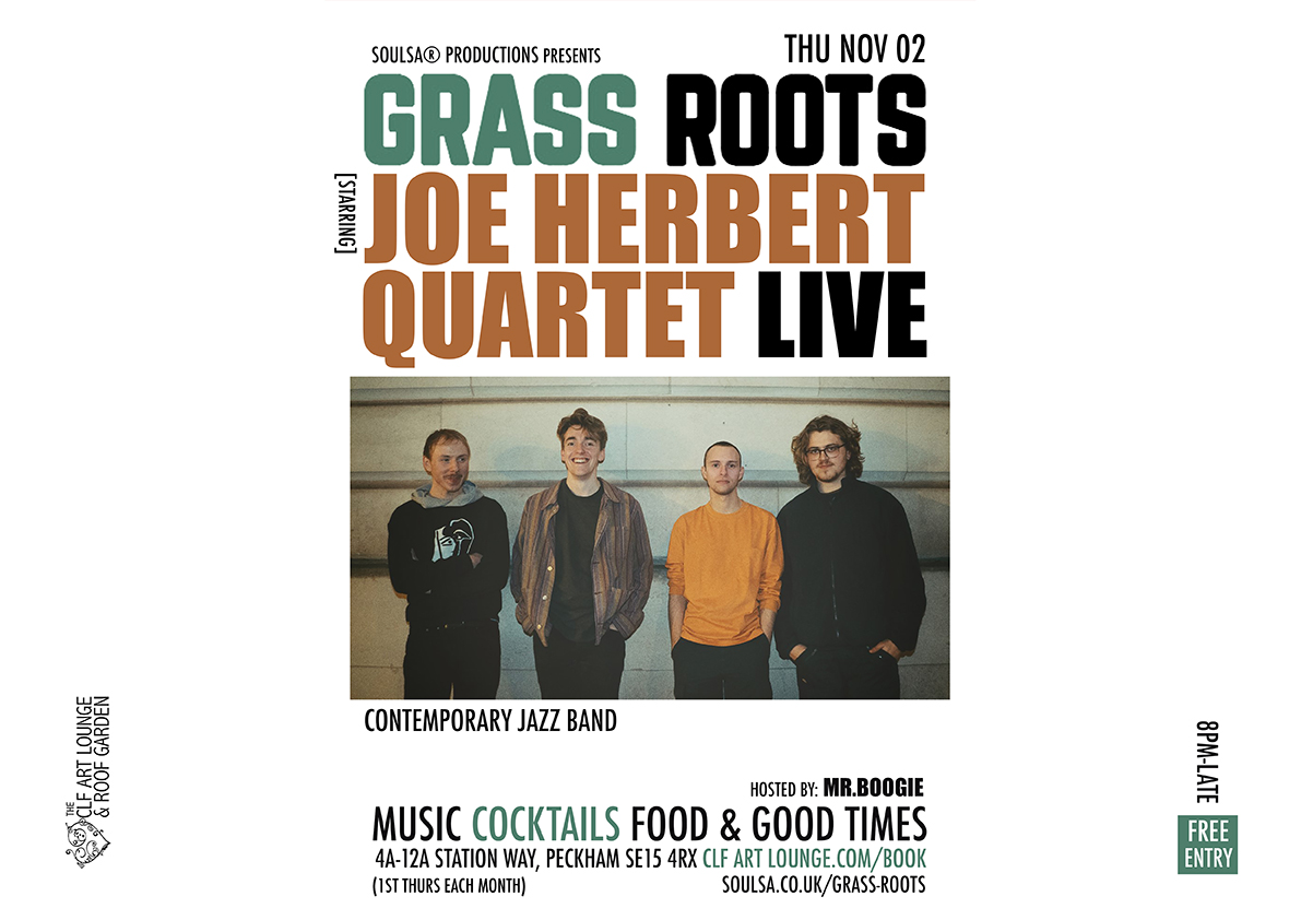 hu Nov 02 - Grass Roots with Joe Herbert Quartet (Live)