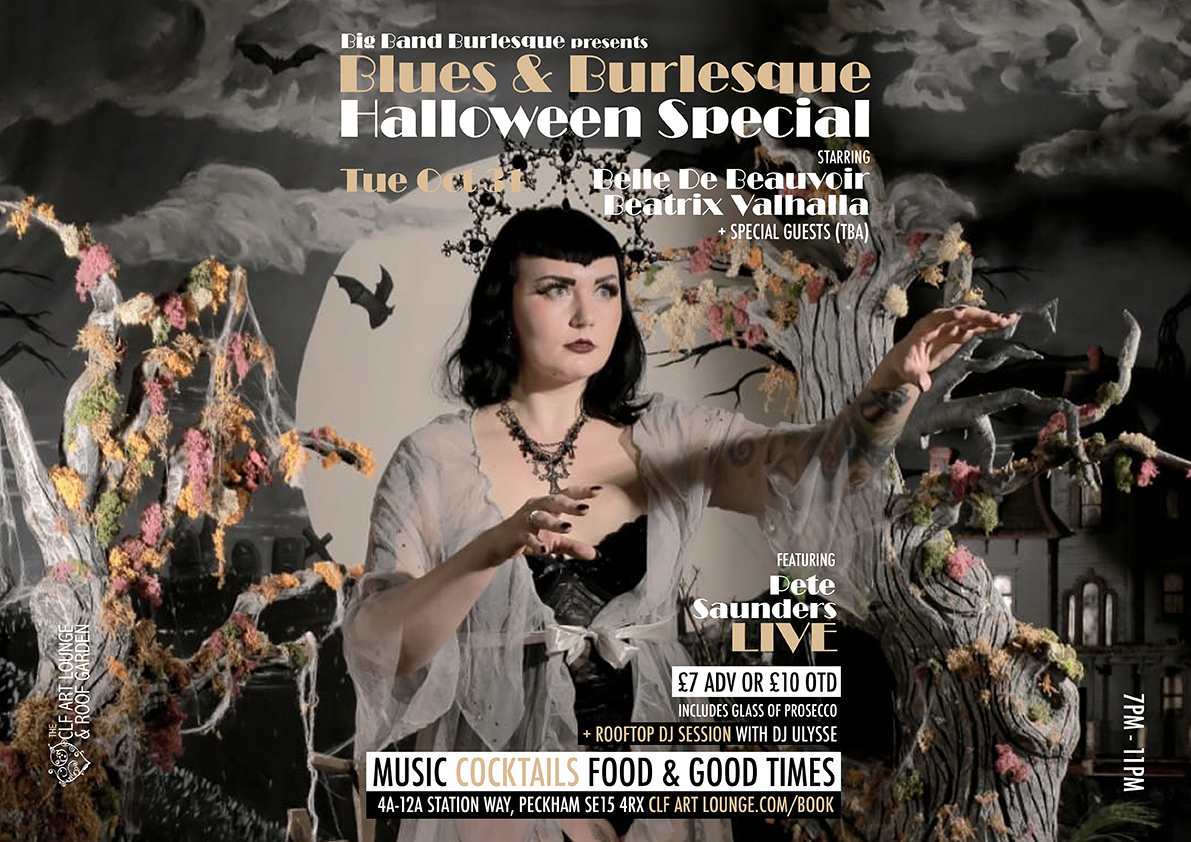 Tue Oct 31 - Big Band Burlesque presents Blues & Burlesque Halloween Special