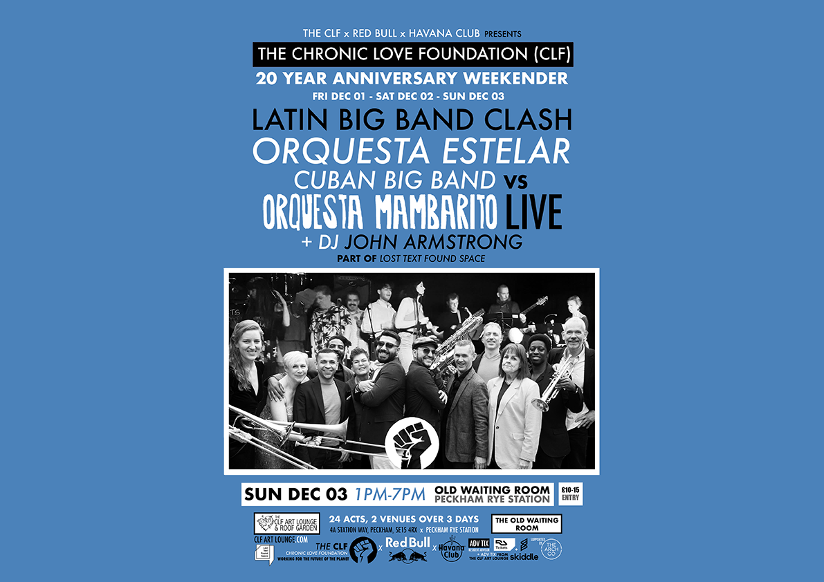 Sun Dec 03 - Latin Big Band Clash