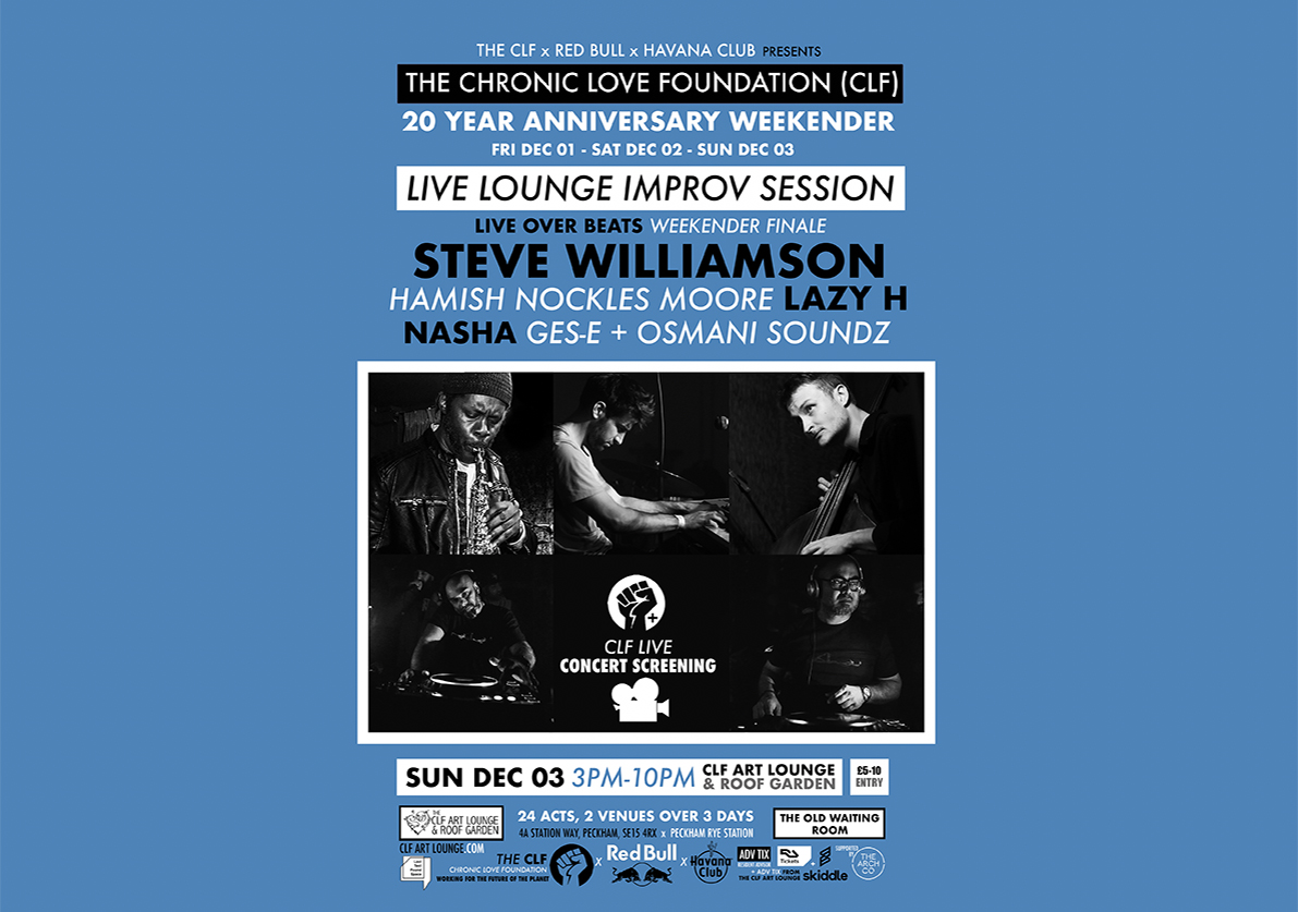 Sun Dec 03 - Sun Dec 03 - Live Improv Session