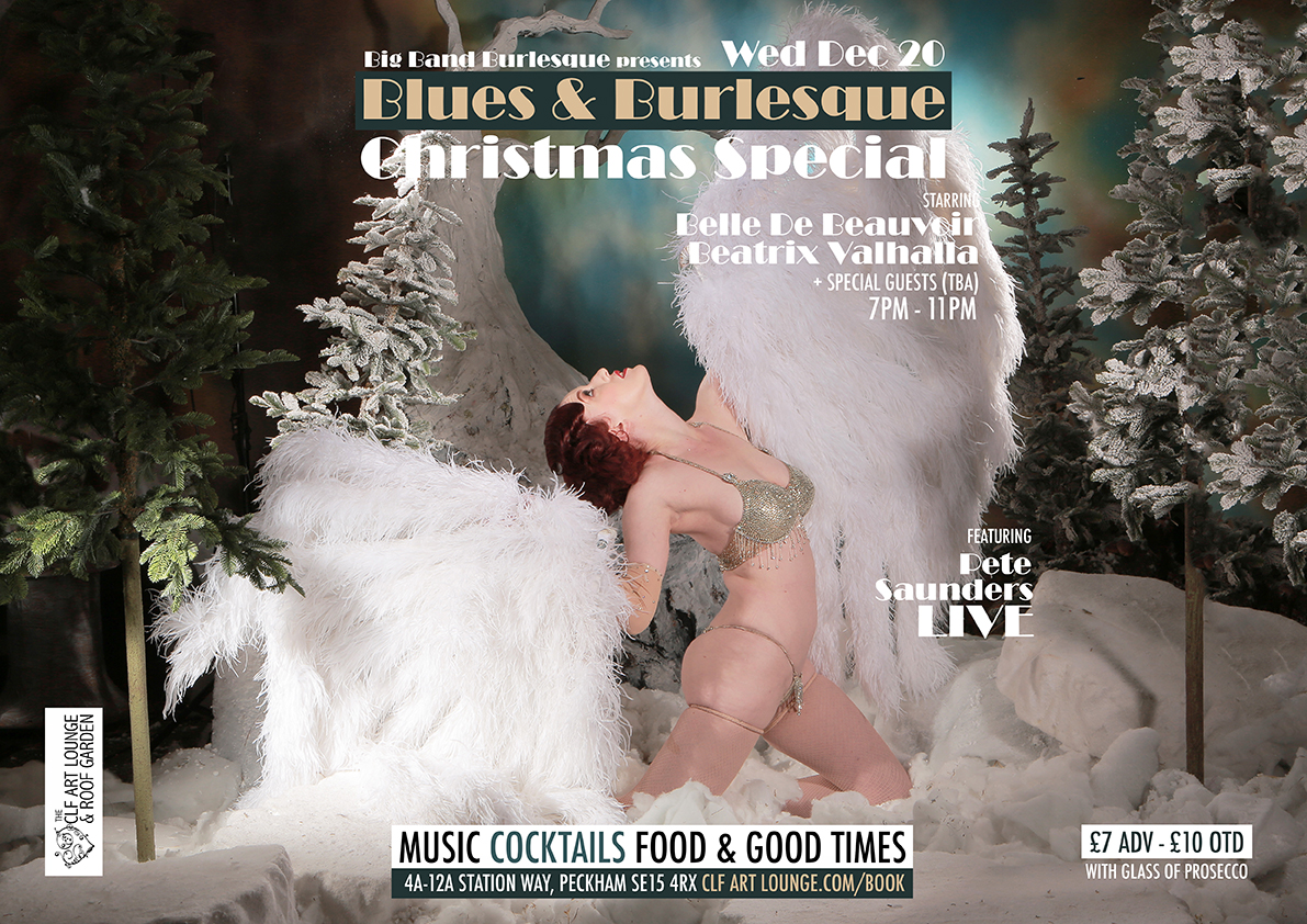 Weds Dec 20 - Big Band Burlesque presents Blues & Burlesque Xmas Special