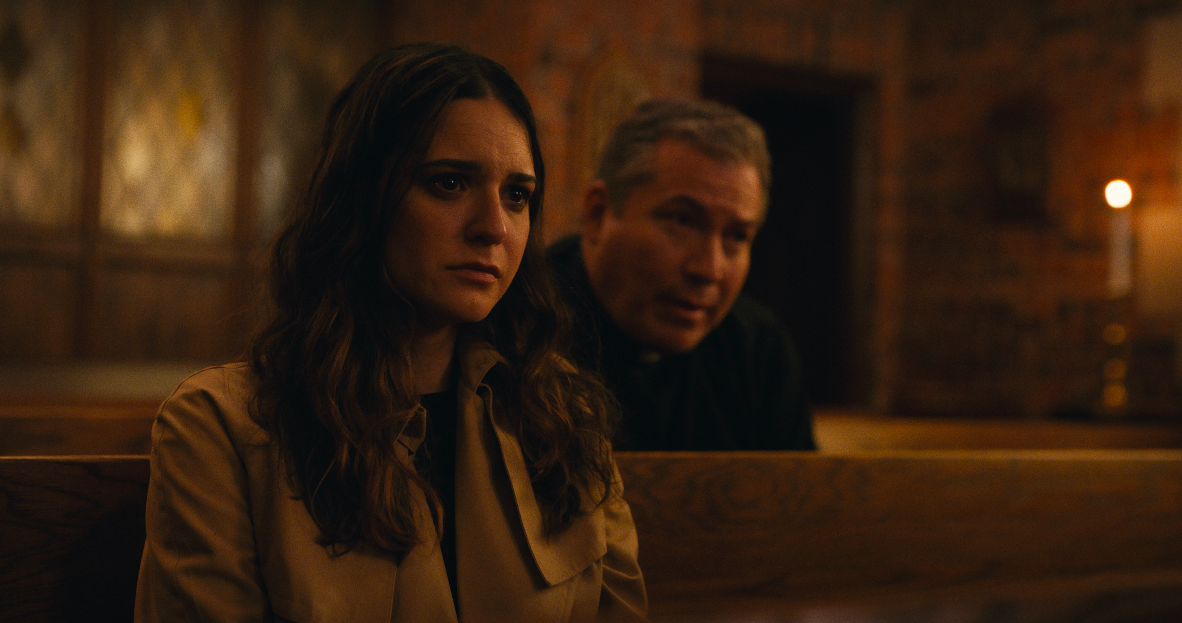 Natalia Villegas and Julio Cesar Cedillo in The Mourning of