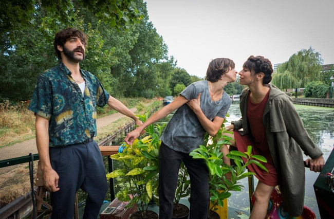 Oona Chaplin, David Verdaguer and Natalia Tena.jpg