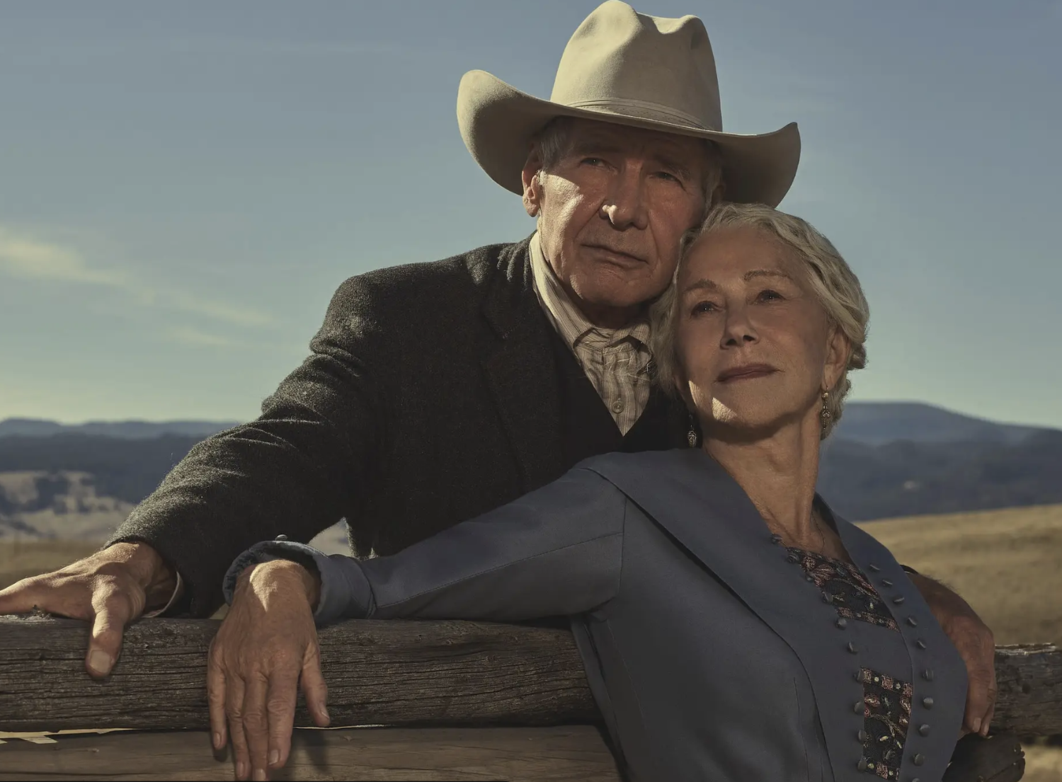 Harrison Ford & Helen Mirren in 1923