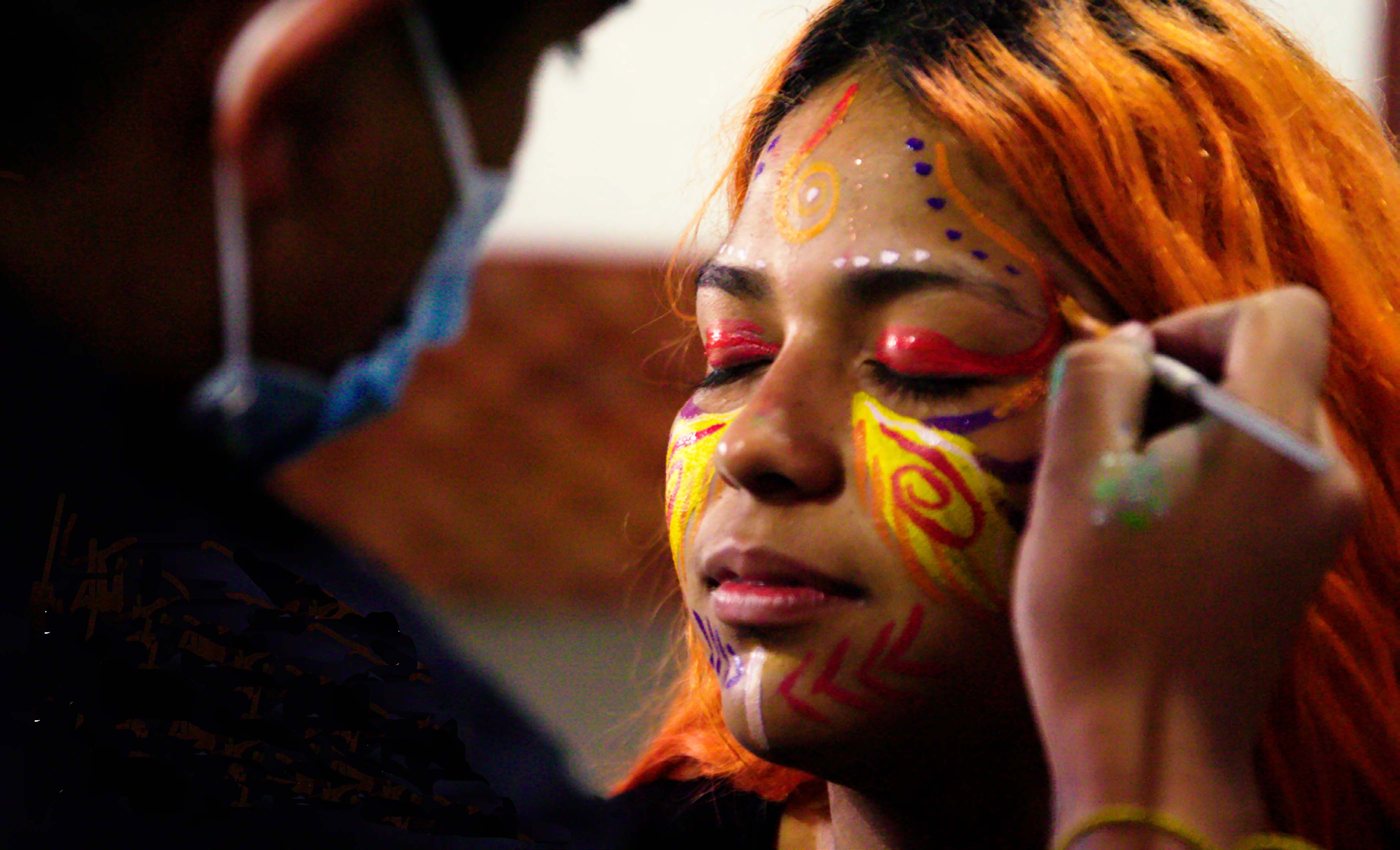 Comparsa 20250 face painting