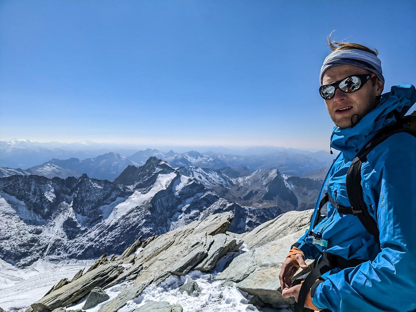 Anthony Coupland  in the Andes