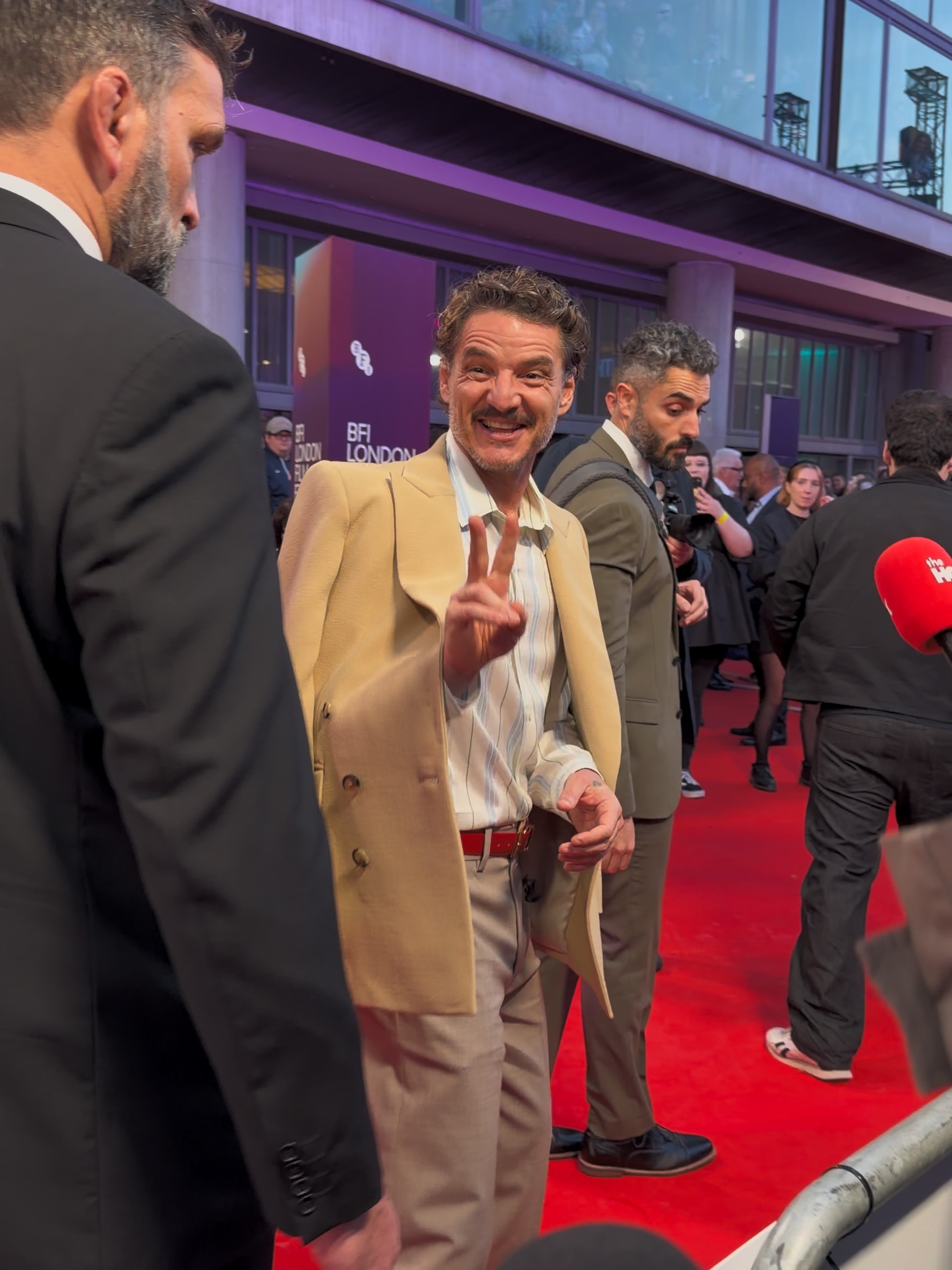 Pedro Pascal at the London Film Festival