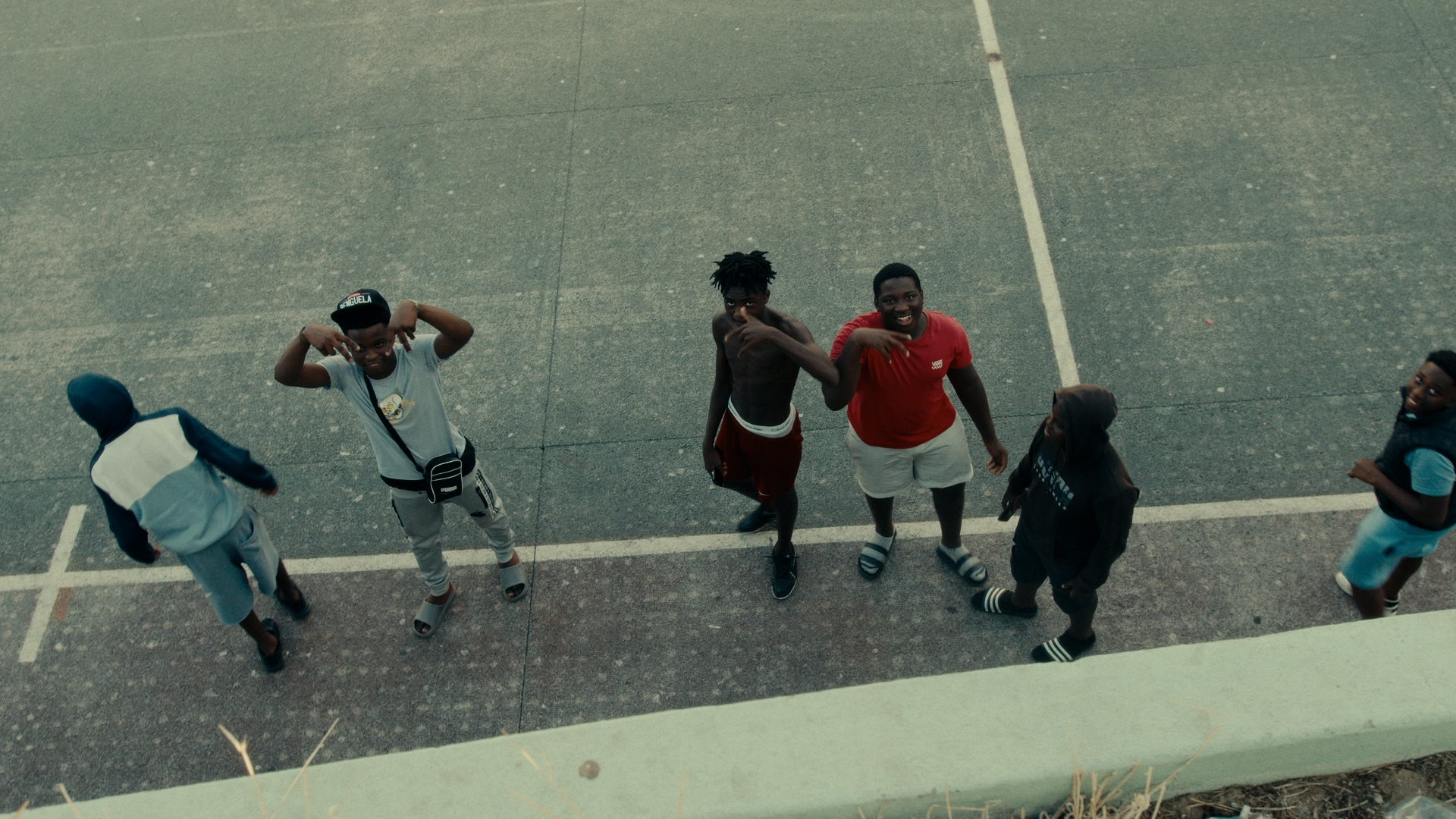 on the court