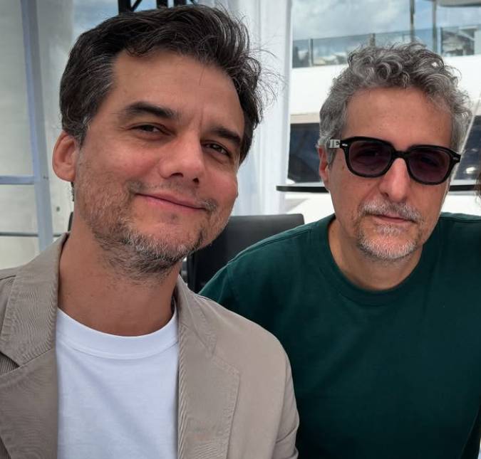 Wagner Moura and Kleber Mendonça Filho