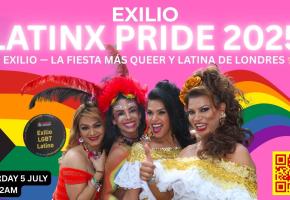 Exilio Block and Official Latinx Pride After Party on Pride London