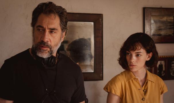 Javier Bardem as Esteban & Victoria Luengo as Emilia